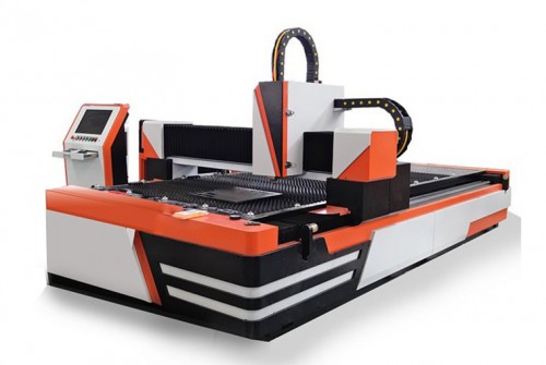 Máquina de corte a laser de fibra tipo aberto para metal