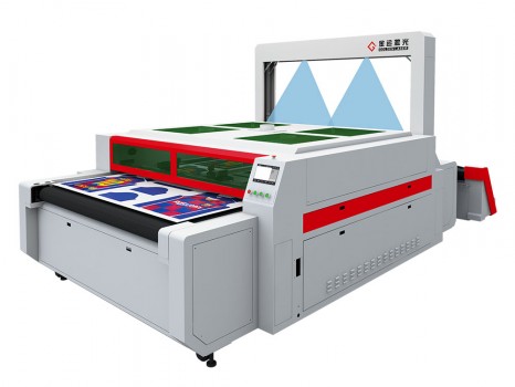 Stroj za lasersko rezanje vizualnega skeniranja za sublimacijsko tkanino